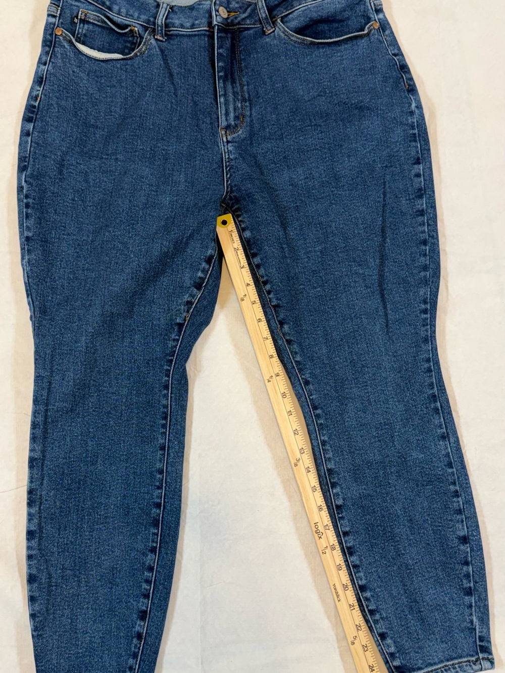 Judy Blue High Waist Skinny Jeans Medium Wash Plus Size 18W Style JB88338